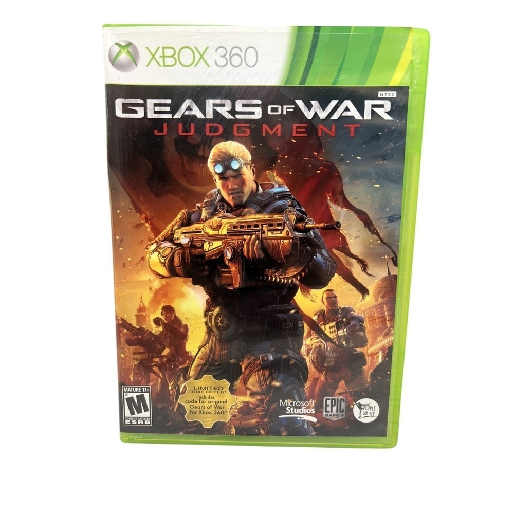 Gears of War: Judgment Xbox 360, 2013, Disc and Case, Tested and Working‎